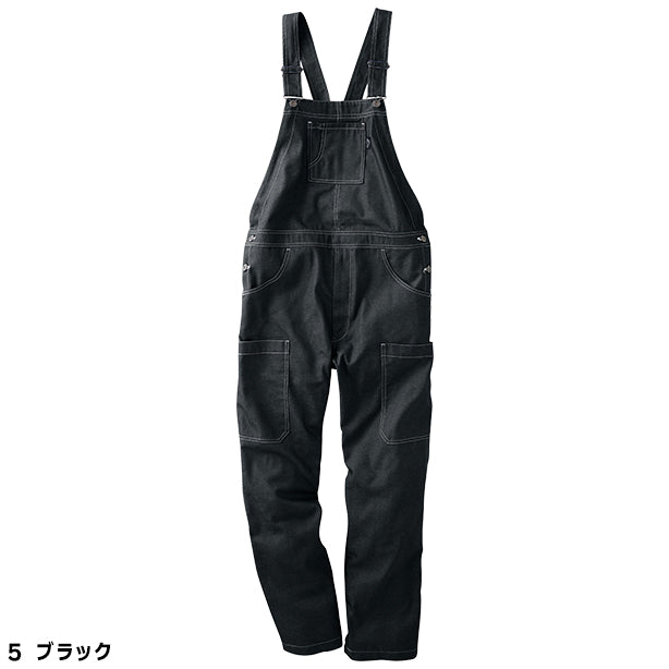 メーカー:YAMATAKA 品名&品番:YAMATAKA DON-503 カジュアルサロペット(オプション表示用) カラー:ブラック