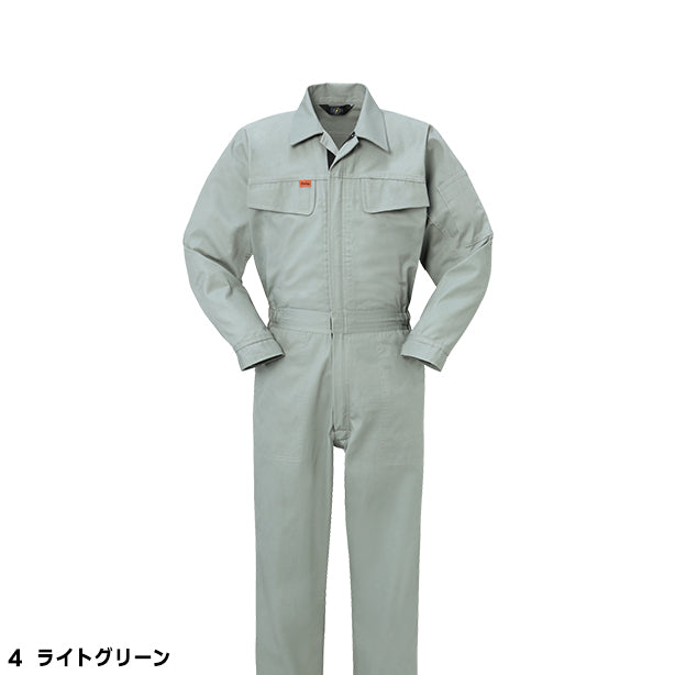 メーカー:YAMATAKA 品名&品番:YAMATAKA DON-999 ベーシックツナギ服(オプション表示用) カラー:ライトグリーン