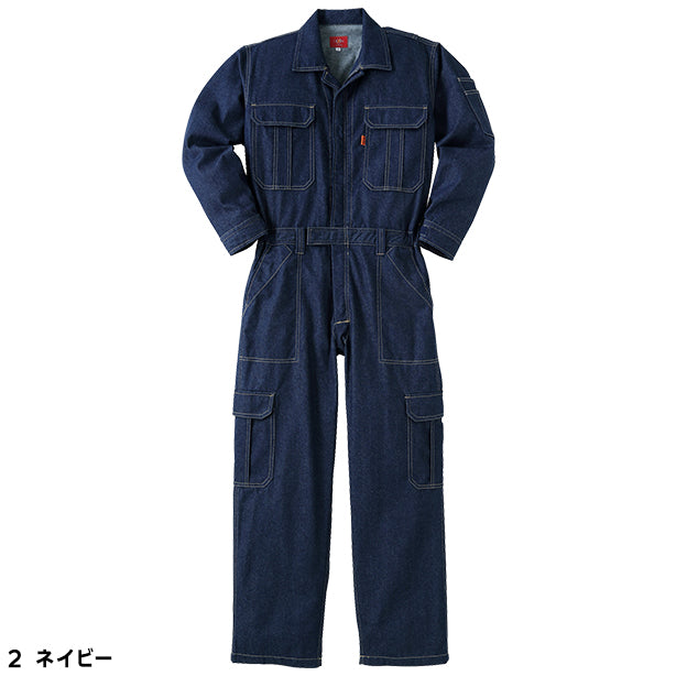 メーカー:YAMATAKA 品名&品番:YAMATAKA DON-2210 デニムカバーオール(一覧表示用) カラー:ネイビー