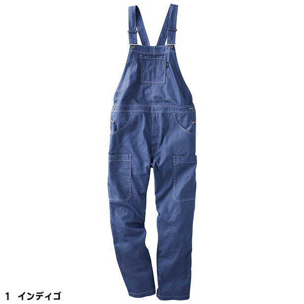 メーカー:YAMATAKA 品名&品番:YAMATAKA DON-503 カジュアルサロペット(オプション表示用) カラー:インディゴ