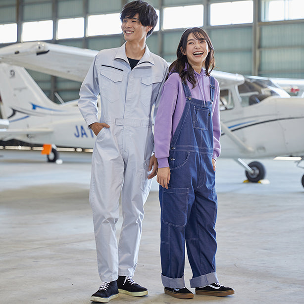 メーカー:YAMATAKA 品名&品番:YAMATAKA DON-504 キッズカジュアルサロペット 着用イメージ