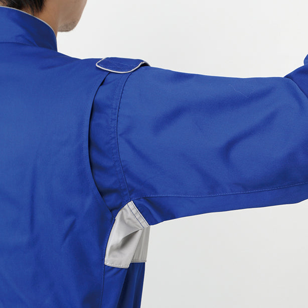 メーカー:YAMATAKA 品名&品番:YAMATAKA DON-7575 肩章付きツナギ服 脇ゴム仕様