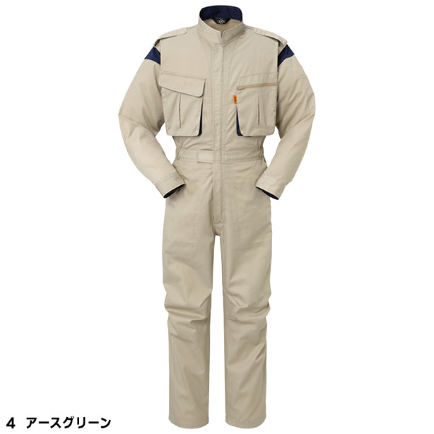 メーカー:YAMATAKA 品名&品番:YAMATAKA DON-990 メカニック向けツナギ(一覧表示用) カラー:アースグリーン