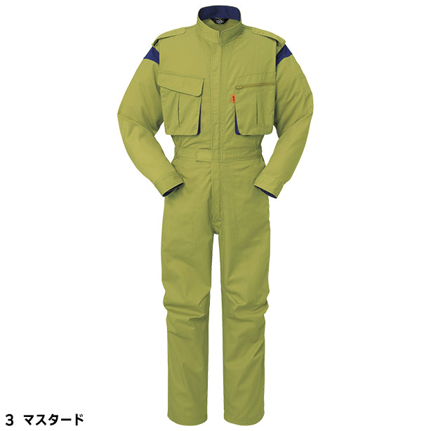 メーカー:YAMATAKA 品名&品番:YAMATAKA DON-990 メカニック向けツナギ(一覧表示用) カラー:マスタード