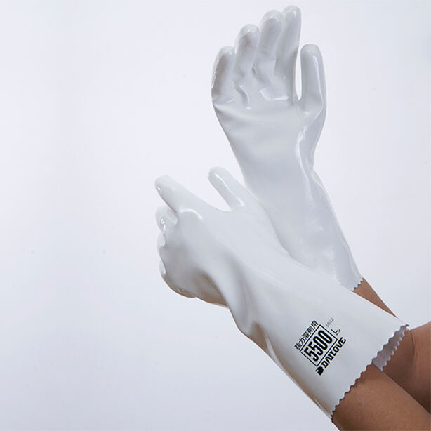 ダイローブ手袋ミドル【耐薬品/有機溶剤】【5双1組】