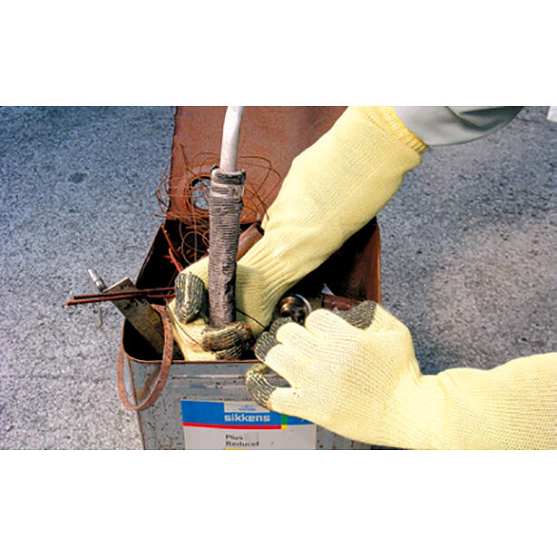 ケブラー手袋【スタンダード / ロング指先強化 7G】【5双1組】