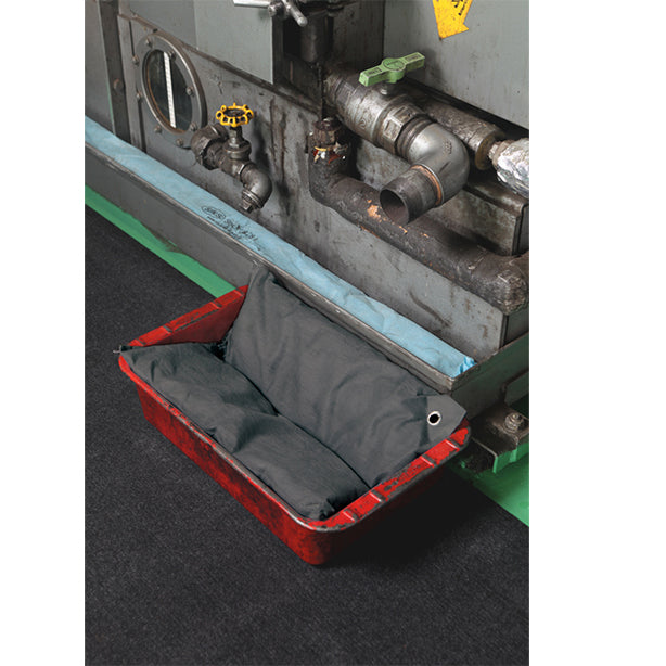 吸着ピローFN40(水、油、溶剤等・落下液体の飛散防止用)・40cm×50cm・液体が落下した瞬間から吸収し、液体の飛散を防止