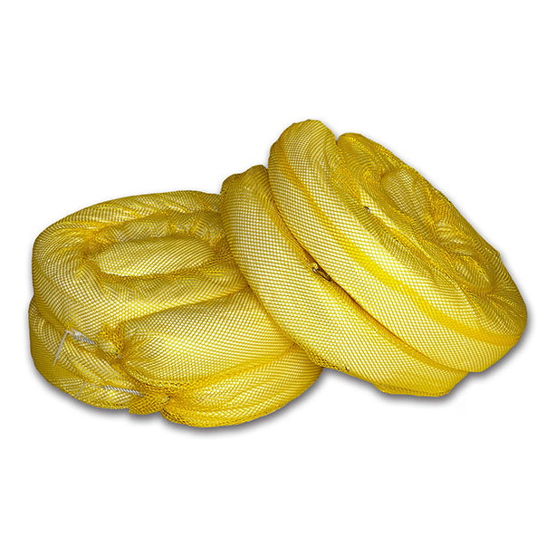 吸着ブーム136(油流出事故防止用・長さ6m×2本)・複数を連結可能なクリップ付