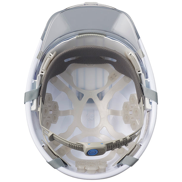 【エアライト】透明ひさしの大型シールドヘルメット【通気孔なし/大型シールド付】 商品コード:ST162VJ-SD 内面