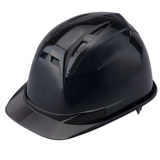 風を感じる大型通気孔ヘルメット Venti Ⅳ【ライナーあり/通気孔あり】 商品コード:TS-396F 色:⑥ 紺 × スモーク(一覧表示用)