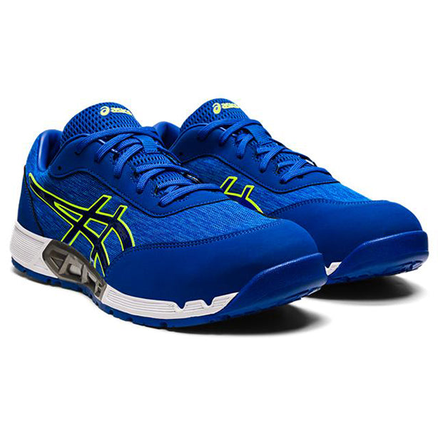メーカー:ASICS 品名&品番:ASICS OT-212 ウィンジョブ® 通気性重視のプロスニーカー【JSAA A種認定】【耐油】【普通作業用】(オプション表示用) カラー:アシックスブルー × エレクトリックブルー