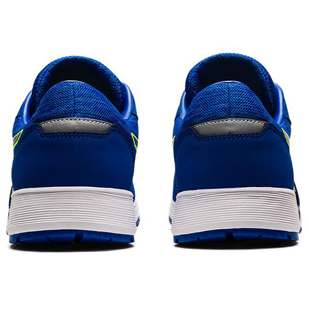 メーカー:ASICS 品名&品番:ASICS OT-212 ウィンジョブ® 通気性重視のプロスニーカー【JSAA A種認定】【耐油】【普通作業用】 アシックスブルー × エレクトリックブルー 後ろ