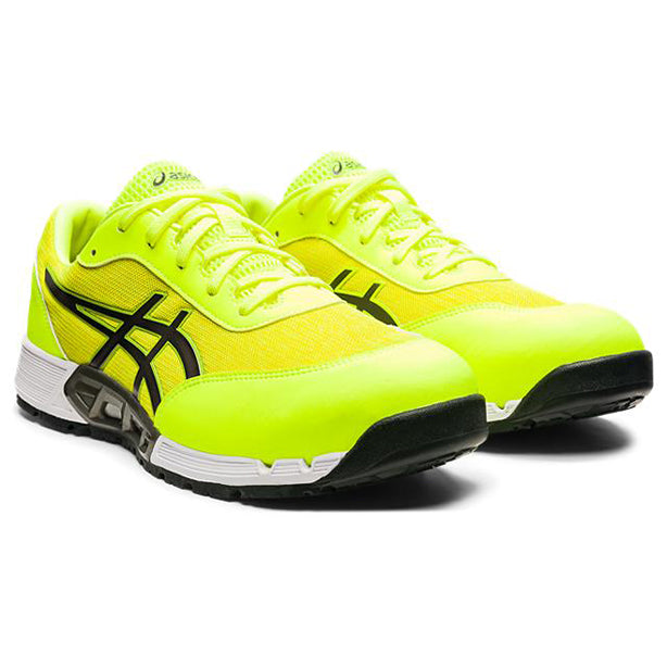 メーカー:ASICS 品名&品番:ASICS OT-212 ウィンジョブ® 通気性重視のプロスニーカー【JSAA A種認定】【耐油】【普通作業用】(オプション表示用) カラー:フラッシュイエロー × ブラック