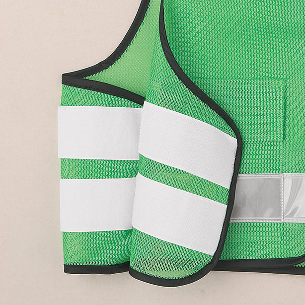 ピカッ!と強反射パトロールベスト 商品コード:AS-PV-100S サイズ調整部