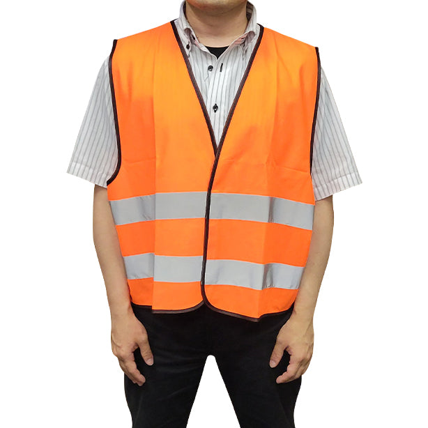 パトロールベスト PV-100【100枚セット】 商品コード:AS-PV-100S 着用イメージ