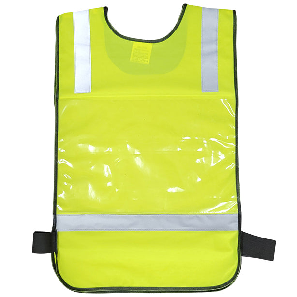 ゼッケンベスト ZV-200【50枚セット】 商品コード:AS-ZV-50S 色:Y/イエロー(オプション表示用)バックスタイル