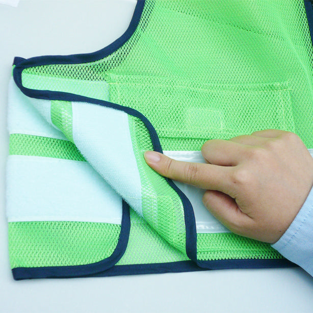 パトロールベスト【売れ筋No.1】(90853~90856) 商品コード:AS-PV-100S サイズ調整部