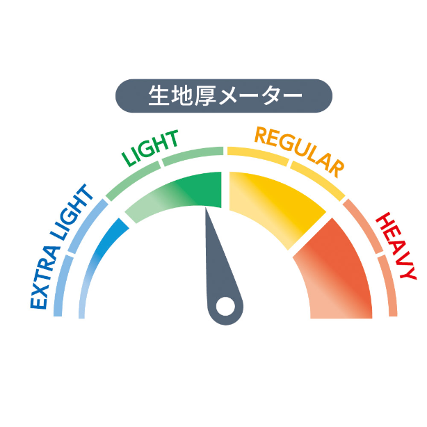 メーカー:CO_COS 品名&品番:Dickies CC-D-7102 軽量ヒッコリー半袖つなぎ 生地厚メーター