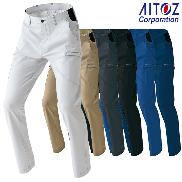 メーカー:AITOZ 品名&品番:AITOZ AZ-2420 ウルトラストレッチワークパンツ【通年】【男女兼用】(オプション表示用)