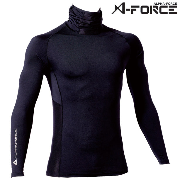 メーカー:ALTCO 品名&品番:ALPHAFORCE 23S002 冷感&全面消臭長袖ハイネックコンプレッション(オプション表示用)