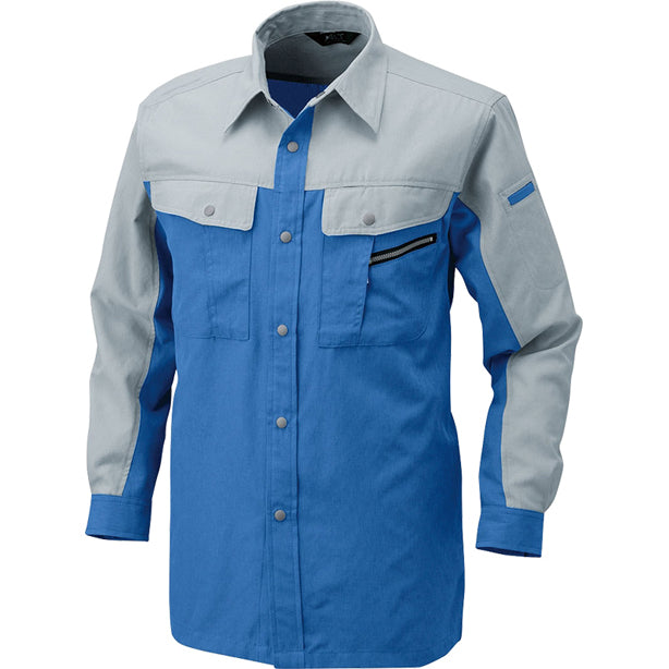 BF701 長袖シャツ 商品コード:ALT-BF701 色:ブルー(オプション表示用)