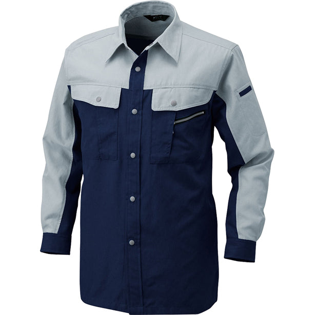 BF701 長袖シャツ 商品コード:ALT-BF701 色:ネイビー(オプション表示用)