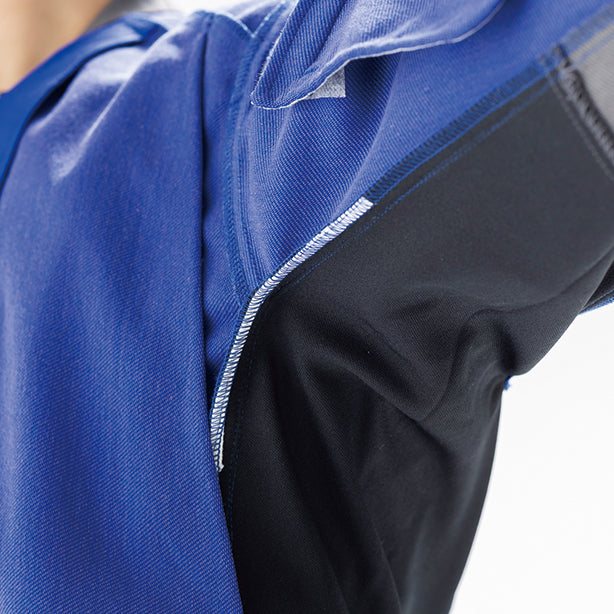 メーカー:ALTCO 品名&品番:エコディアストレッチ夏長袖ブルゾン【春夏】 消臭&抗菌テープ