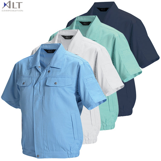 メーカー:ALTCO 品名&品番:IE2002 超制電半袖ブルゾン【春夏】(オプション表示用)