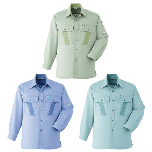 メーカー:ASAHICYO 品名&品番:AC-E045 長袖シャツ(オプション表示用)