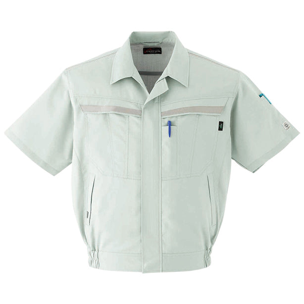 メーカー:ASAHICYO 品名&品番:AC-E7501 半袖ブルゾン(一覧表示用)  カラー:ストーン