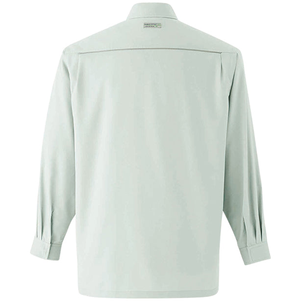 メーカー:ASAHICYO 品名&品番:AC-E7504 長袖シャツ カラー:ストーン(バックスタイル)