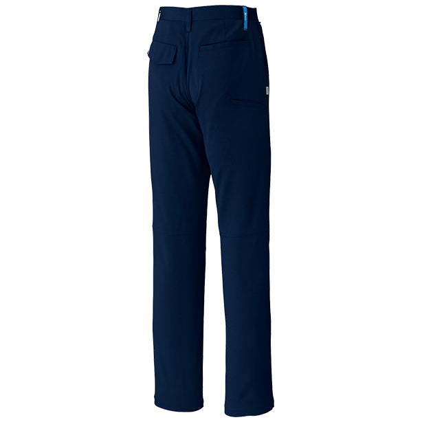 メーカー:ASAHICYO 品名&品番:Asahicho E8707 ノータックレディースパンツ【春夏】 カラー:ネイビー(バックスタイル)