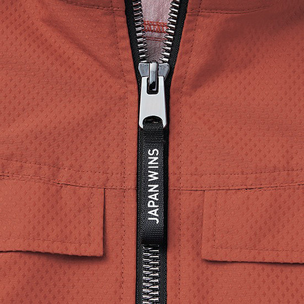メーカー:JICHODO 品名&品番:JAWIN JC-54210 空調服®遮熱サイドファンベスト ロゴ入り引手