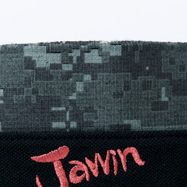 Jawin 55354 半袖ポロシャツ【春夏】 商品コード:JC-55354 衿裏カモフラプリント