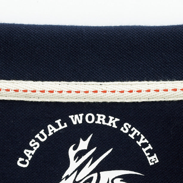 Z-DRAGON 75114 ストレッチ半袖ポロシャツ【春夏】 商品コード:JC-75114 衿伏せテープ