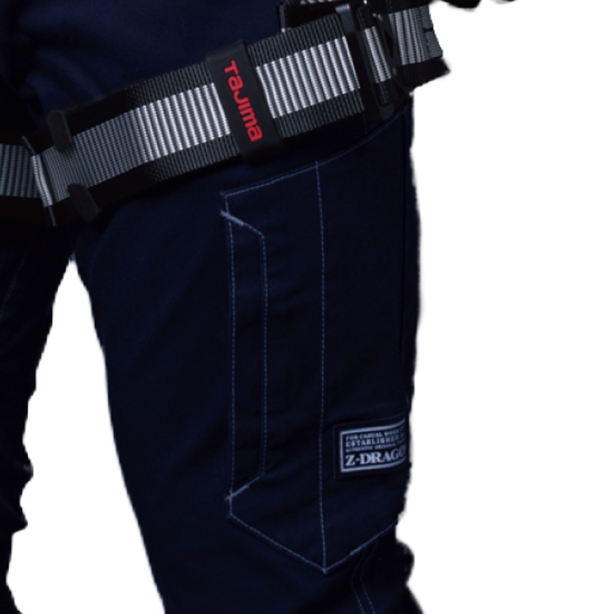 JC-75702 ストレッチスリムカーゴパンツ 商品コード:JC-75702 ハーネス使用時もじゃまにならない設計