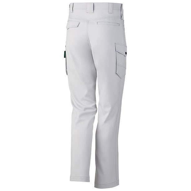 Z-DRAGON 76802 エコ製品静電ストレッチノータックカーゴパンツ【春夏】 商品コード:JC-76802 色:シルバー(一覧表示用)バックスタイル