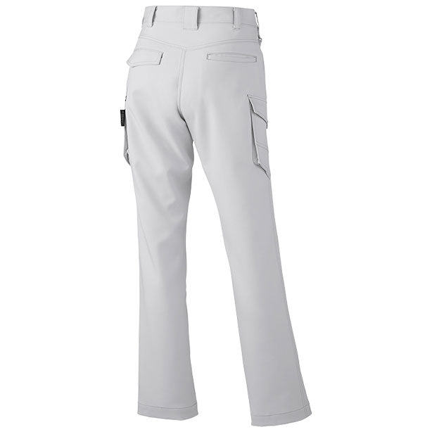 Z-DRAGON 76816 エコ製品静電ストレッチレディースカーゴパンツ(裏付)【春夏】 商品コード:JC-76816 色:シルバー(一覧表示用)バックスタイル