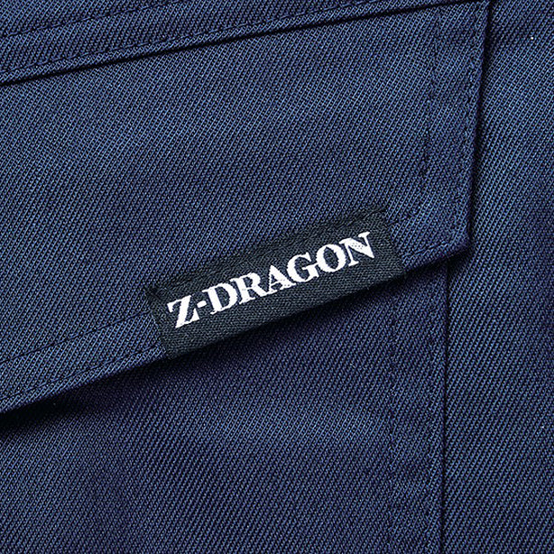 メーカー:JICHODO 品名&品番:Z-DRAGON JC-77300 SDGsエコ制電ストレッチ長袖ジャンパー ワンポイント