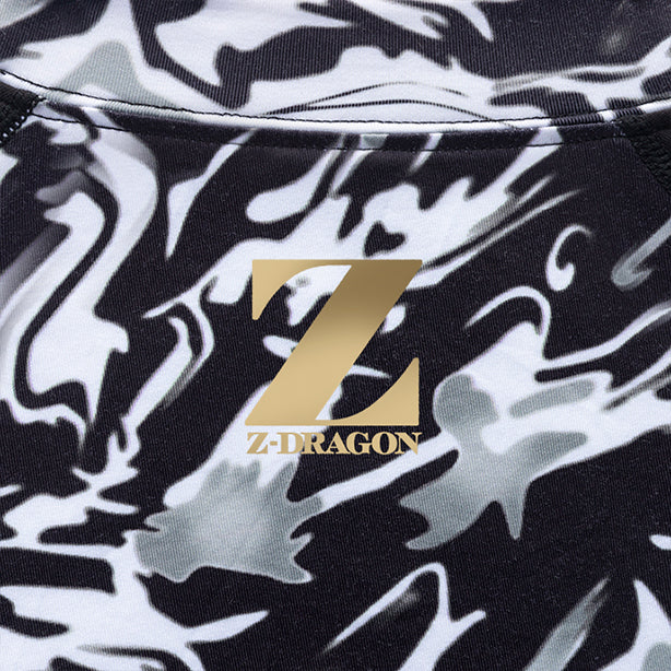 【5枚セット】Z-DRAGON 78144 吸湿発熱 裏起毛 ハイパフォーマンスコンプレッション【ローネックロングスリーブ・長袖】 商品コード:JC-78144-5S 背面ロゴプリント