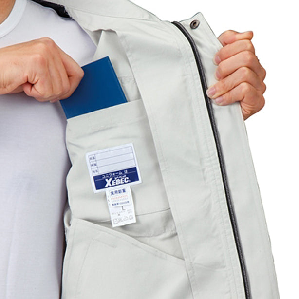 メーカー:XEBEC 品名&品番:XEBEC 1251 半袖ブルゾン 内ポケット左