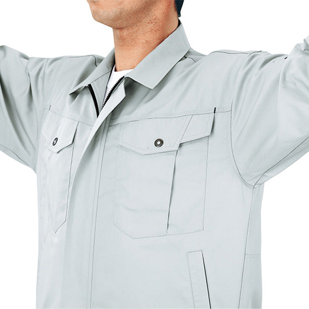 XE-1493 男性用長袖シャツ 商品コード:XE-1493 立体裁断NEWバンザイカット