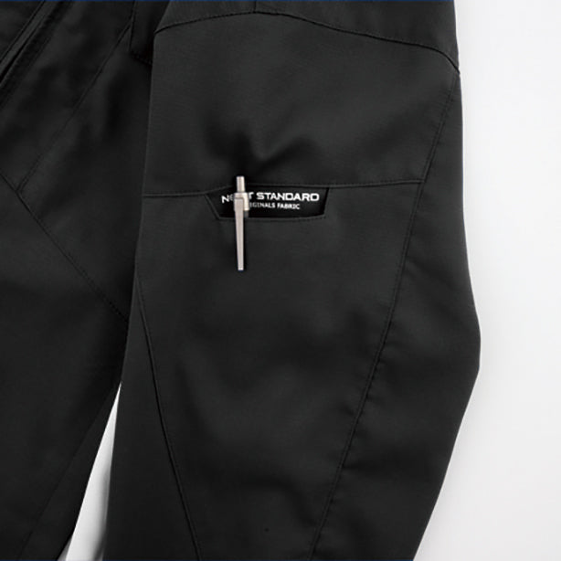 XEBEC 1512 SDGsエコストレッチ 半袖シャツ【春夏】 商品コード:XE-1512 左袖ペン差し