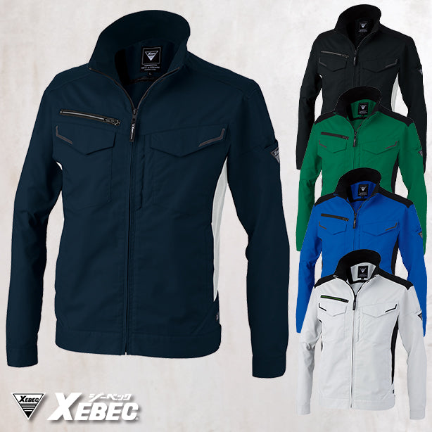 メーカー:XEBEC 品名&品番:XEBEC XE-1534 SDGs長袖ブルゾン(一覧表示用)