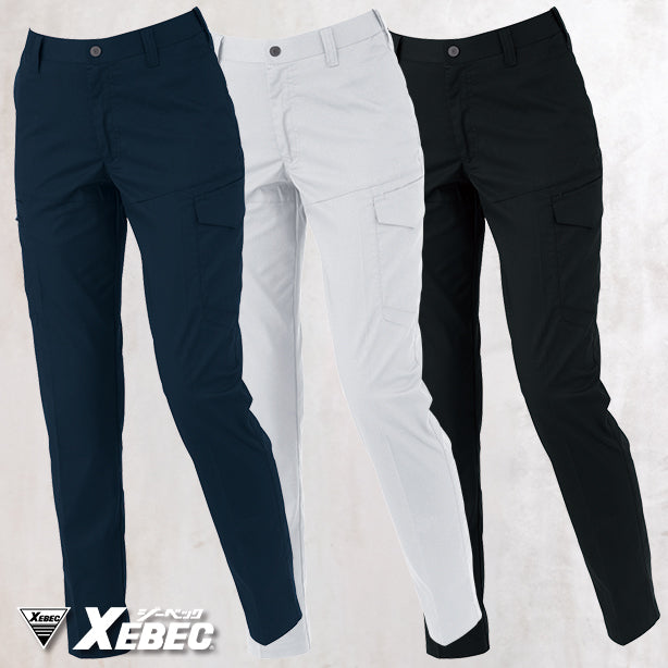 メーカー:XEBEC 品名&品番:XEBEC XE-1539 SDGsレディースピタリティカーゴパンツ(一覧表示用)