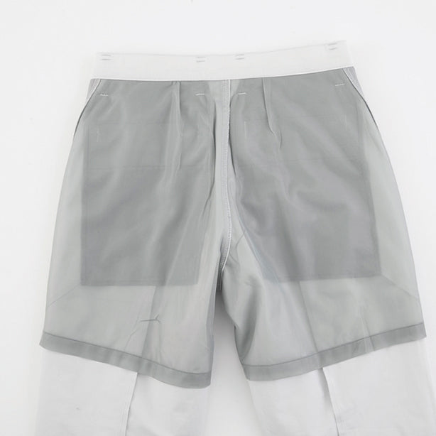 メーカー:XEBEC 品名&品番:XEBEC 1739 ハイブリッドストレッチレディースラットズボン【春夏】 シルバーのみ透け防止裏地付き