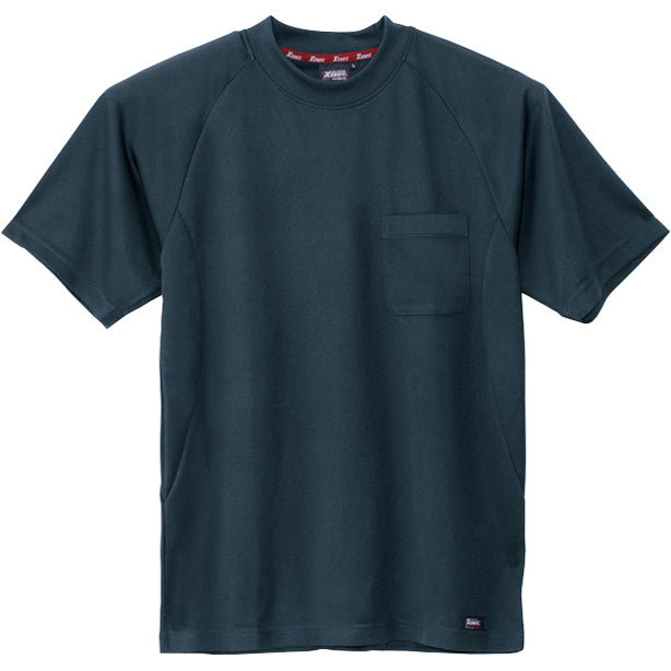 メーカー:XEBEC 品名&品番:ジーベック XE-6124 半袖Tシャツ(オプション表示用) カラー:アラスカグリーン