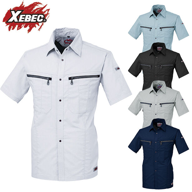 メーカー:XEBEC 品名&品番:XEBEC 8892 半袖シャツ(一覧表示用)