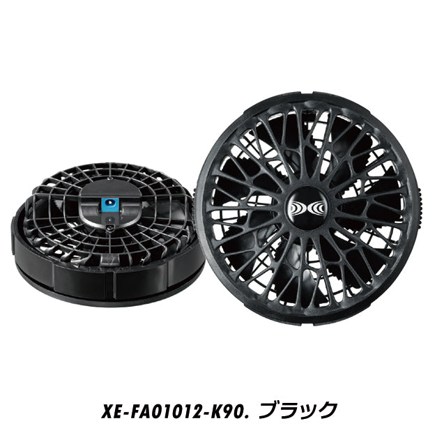 メーカー:XEBEC 品名&品番:XEBEC XE-XS23021 空調服®14.4Vスターターキット(一覧表示用) カラー:ブラック