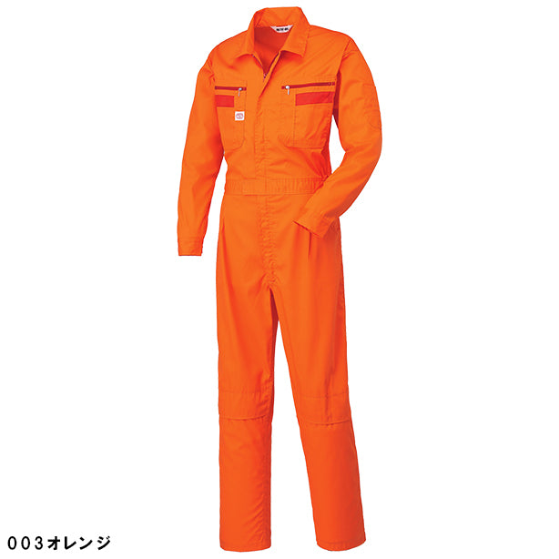 メーカー:YAMADATATSU 品名&品番:AUTO-BI YD-1180 春夏動きやすいつなぎ服(一覧表示用) カラー:オレンジ